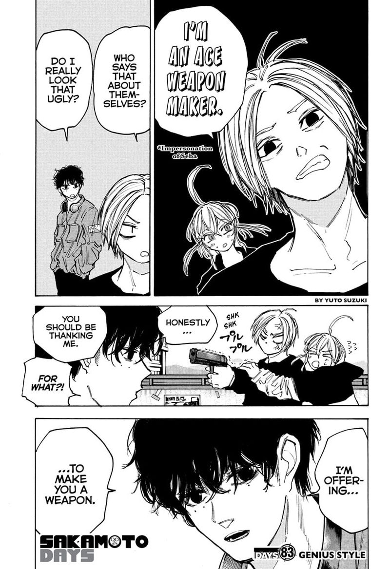 Sakamoto Days Chapter 83